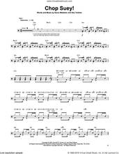Cover icon of Chop Suey! sheet music for drums by System Of A Down, Daron Malakian and Serj Tankian, intermediate skill level