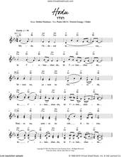 Cover icon of Hodu sheet music for voice and other instruments (fake book) by Debbie Friedman, intermediate skill level