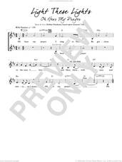 Cover icon of Light These Lights (Oh Hear My Prayer) sheet music for voice and other instruments (fake book) by Debbie Friedman, intermediate skill level