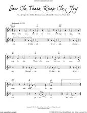 Cover icon of Sow In Tears, Reap In Joy sheet music for voice and other instruments (fake book) by Debbie Friedman, intermediate skill level