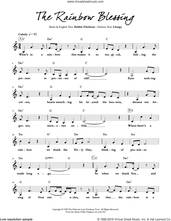 Cover icon of The Rainbow Blessing sheet music for voice and other instruments (fake book) by Debbie Friedman, intermediate skill level
