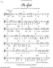 Cover icon of Oh God sheet music for voice and other instruments (fake book) by Debbie Friedman, intermediate skill level