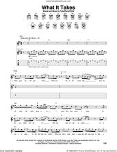 Cover icon of What It Takes sheet music for guitar (tablature) by Aerosmith, Desmond Child, Joe Perry and Steven Tyler, intermediate skill level