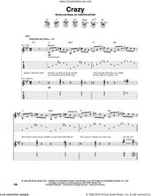 Cover icon of Crazy sheet music for guitar (tablature) by Aerosmith, Desmond Child, Joe Perry and Steven Tyler, intermediate skill level