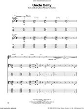 Cover icon of Uncle Salty sheet music for guitar (tablature) by Aerosmith, Steven Tyler and Tom Hamilton, intermediate skill level