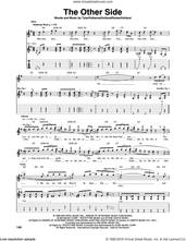 Cover icon of The Other Side sheet music for guitar (tablature) by Aerosmith, Brian Holland, Edward Holland, Jr., Jim Vallance, Lamont Dozier and Steven Tyler, intermediate skill level