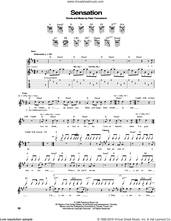 Cover icon of Sensation sheet music for guitar (tablature) by The Who and Pete Townshend, intermediate skill level