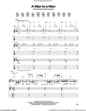 Cover icon of A Man Is A Man sheet music for guitar (tablature) by The Who and Pete Townshend, intermediate skill level