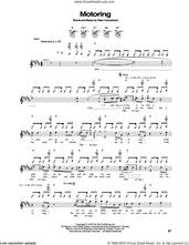 Cover icon of Motoring sheet music for guitar (tablature) by The Who and William 