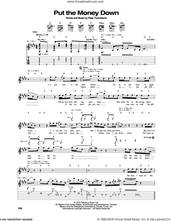 Cover icon of Put The Money Down sheet music for guitar (tablature) by The Who and Pete Townshend, intermediate skill level