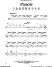 Cover icon of Whiskey Man sheet music for guitar (tablature) by The Who, intermediate skill level
