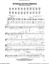 Cover icon of Amazing Journey sheet music for guitar (tablature) by The Who and Pete Townshend, intermediate skill level