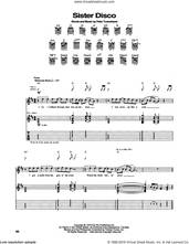 Cover icon of Sister Disco sheet music for guitar (tablature) by The Who and Pete Townshend, intermediate skill level