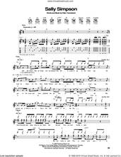Cover icon of Sally Simpson sheet music for guitar (tablature) by The Who and Pete Townshend, intermediate skill level