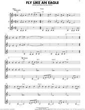 Cover icon of Fly Like An Eagle sheet music for guitar ensemble by Steve Miller Band and Manuel Seal, intermediate skill level