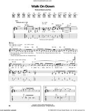 Cover icon of Walk On Down sheet music for guitar (tablature) by Aerosmith and Joe Perry, intermediate skill level