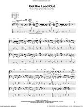 Cover icon of Get The Lead Out sheet music for guitar (tablature) by Aerosmith, Joe Perry and Steven Tyler, intermediate skill level