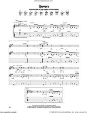 Cover icon of Seven sheet music for guitar (tablature) by Megadeth, Dave Mustaine and David Ellefson, intermediate skill level