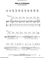 Cover icon of Man In A Suitcase sheet music for guitar (tablature) by The Police and Sting, intermediate skill level
