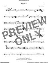 Cover icon of Hymne sheet music for viola solo by Vangelis, intermediate skill level
