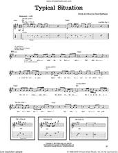 Cover icon of Typical Situation sheet music for guitar (tablature) by Dave Matthews Band, intermediate skill level