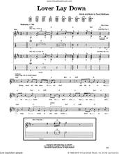 Cover icon of Lover Lay Down sheet music for guitar (tablature) by Dave Matthews Band, intermediate skill level