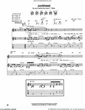 Cover icon of Junkhead sheet music for guitar (tablature) by Alice In Chains, intermediate skill level