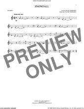 Cover icon of Snowfall sheet music for trumpet solo by Claude Thornhill, Tony Bennett, Claude & Ruth Thornhill and Ruth Thornhill, intermediate skill level