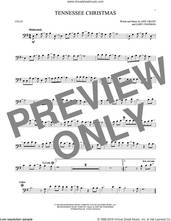 Cover icon of Tennessee Christmas sheet music for cello solo by Amy Grant and Gary Chapman, intermediate skill level