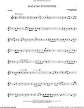 Cover icon of Walking In Memphis sheet music for trumpet solo by Marc Cohn and Lonestar, intermediate skill level