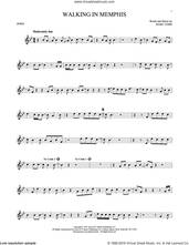Cover icon of Walking In Memphis sheet music for horn solo by Marc Cohn and Lonestar, intermediate skill level