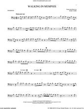Cover icon of Walking In Memphis sheet music for trombone solo by Marc Cohn and Lonestar, intermediate skill level