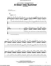 Cover icon of A Door Into Summer sheet music for guitar (tablature) by Joe Satriani, intermediate skill level