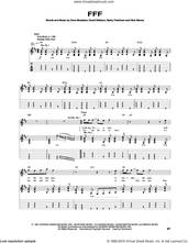 Cover icon of FFF sheet music for guitar (tablature) by Megadeth and Dave Mustaine, intermediate skill level