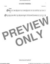 Cover icon of O Sanctissima sheet music for violin solo, intermediate skill level
