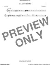 Cover icon of O Sanctissima sheet music for alto saxophone solo, intermediate skill level