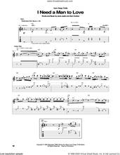 Cover icon of I Need A Man To Love sheet music for guitar (tablature) by Janis Joplin and Sam Andrew, intermediate skill level