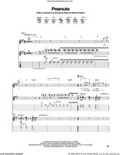 Cover icon of Peanuts sheet music for guitar (tablature) by The Police, Stewart Copeland and Sting, intermediate skill level