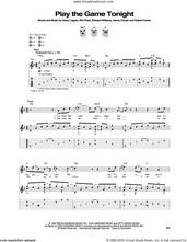 Cover icon of Play The Game Tonight sheet music for guitar (tablature) by Kansas, Danny Flower, Kerry Livgren, Phil Ehart, Richard Williams and Robert Frazier, intermediate skill level