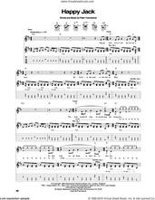 Cover icon of Happy Jack sheet music for guitar (tablature) by The Who and Pete Townshend, intermediate skill level