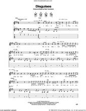 Cover icon of Disguises sheet music for guitar (tablature) by The Who and Pete Townshend, intermediate skill level