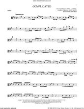 Cover icon of Complicated sheet music for viola solo by Avril Lavigne, Graham Edwards, Lauren Christy and Scott Spock, intermediate skill level