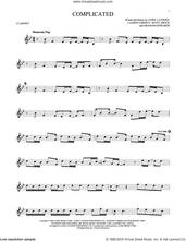 Cover icon of Complicated sheet music for clarinet solo by Avril Lavigne, Graham Edwards, Lauren Christy and Scott Spock, intermediate skill level