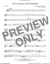 Cover icon of Lucy In The Sky With Diamonds sheet music for alto saxophone solo by The Beatles, Elton John, John Lennon and Paul McCartney, intermediate skill level