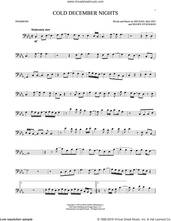 Cover icon of Cold December Nights sheet music for trombone solo by Boyz II Men, Michael Buble, Michael McCary and Shawn Stockman, intermediate skill level