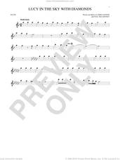 Cover icon of Lucy In The Sky With Diamonds sheet music for flute solo by The Beatles, Elton John, John Lennon and Paul McCartney, intermediate skill level