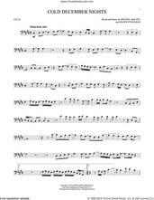 Cover icon of Cold December Nights sheet music for cello solo by Boyz II Men, Michael Buble, Michael McCary and Shawn Stockman, intermediate skill level