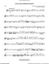 Cover icon of Cold December Nights sheet music for flute solo by Boyz II Men, Michael Buble, Michael McCary and Shawn Stockman, intermediate skill level
