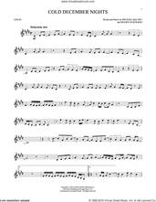 Cover icon of Cold December Nights sheet music for violin solo by Boyz II Men, Michael Buble, Michael McCary and Shawn Stockman, intermediate skill level