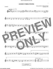 Cover icon of Good Vibrations sheet music for trumpet solo by The Beach Boys, Brian Wilson and Mike Love, intermediate skill level